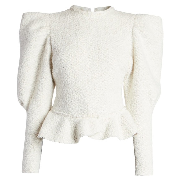 Isabel Marant
Giamili Puff-Sleeve & Peplum-Hem Top NWT - Picture 11 of 14